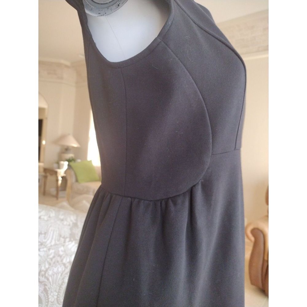 Taylor Dress Women 4 Black Cap Sleeve Lined Office Career Party Fit and Flare - Picture 3 of 8